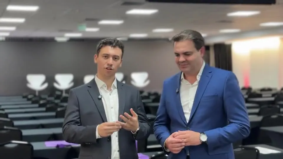 Gravação de depoimento em vídeo dos sócios da AMMVX feita pela produtora K2 Company